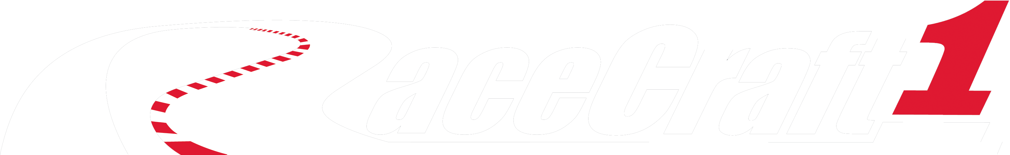 race craft logo white
